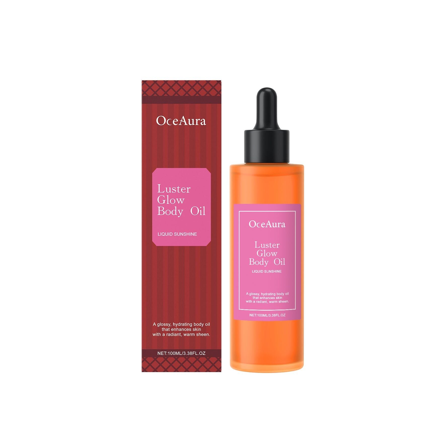 Body Care Oil, Moisturizing, Skin Glow, Firming, Natural Extracts ,100ml