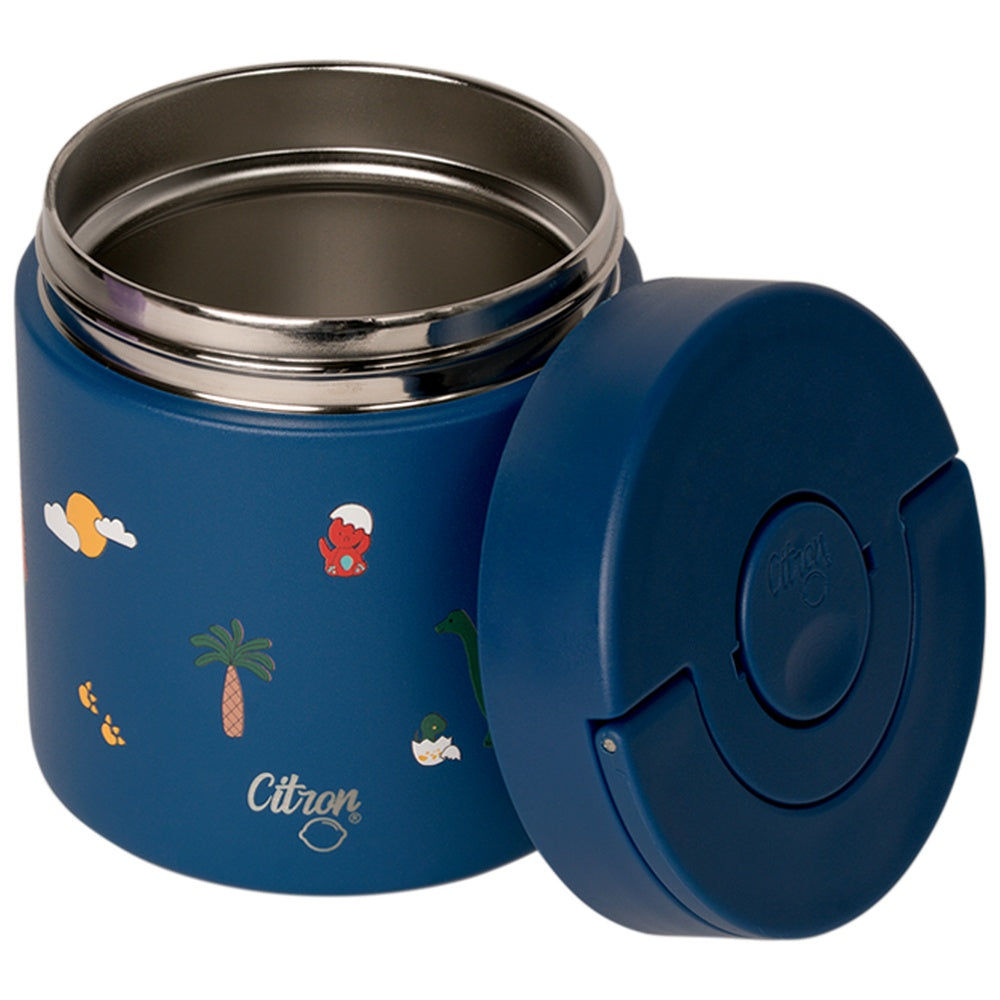 Citron Food Jar Insulated Stainless Steel 350ml - Blue