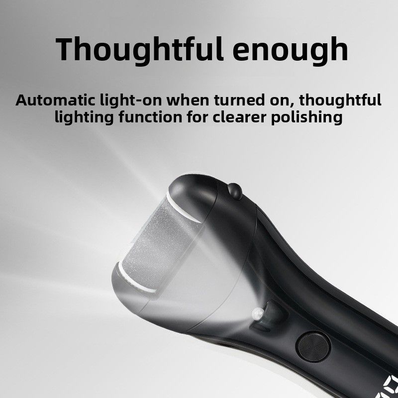 USB Rechargeable Electric Foot Callus Remover Home White