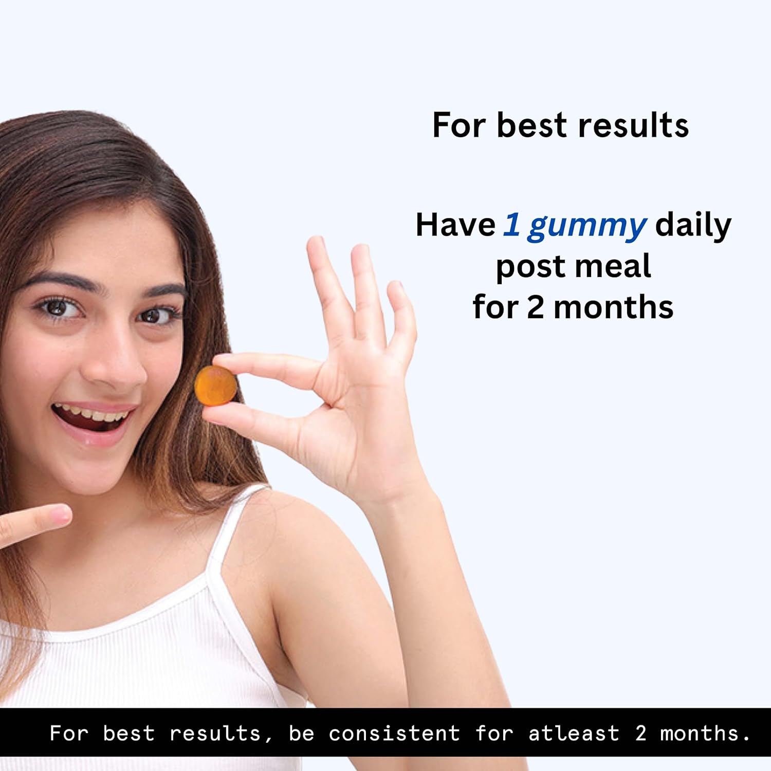 Be Bodywise Collagen Builder Gummies لتجديد البشرة | عبوة تكفي لمدة 60 يومًا