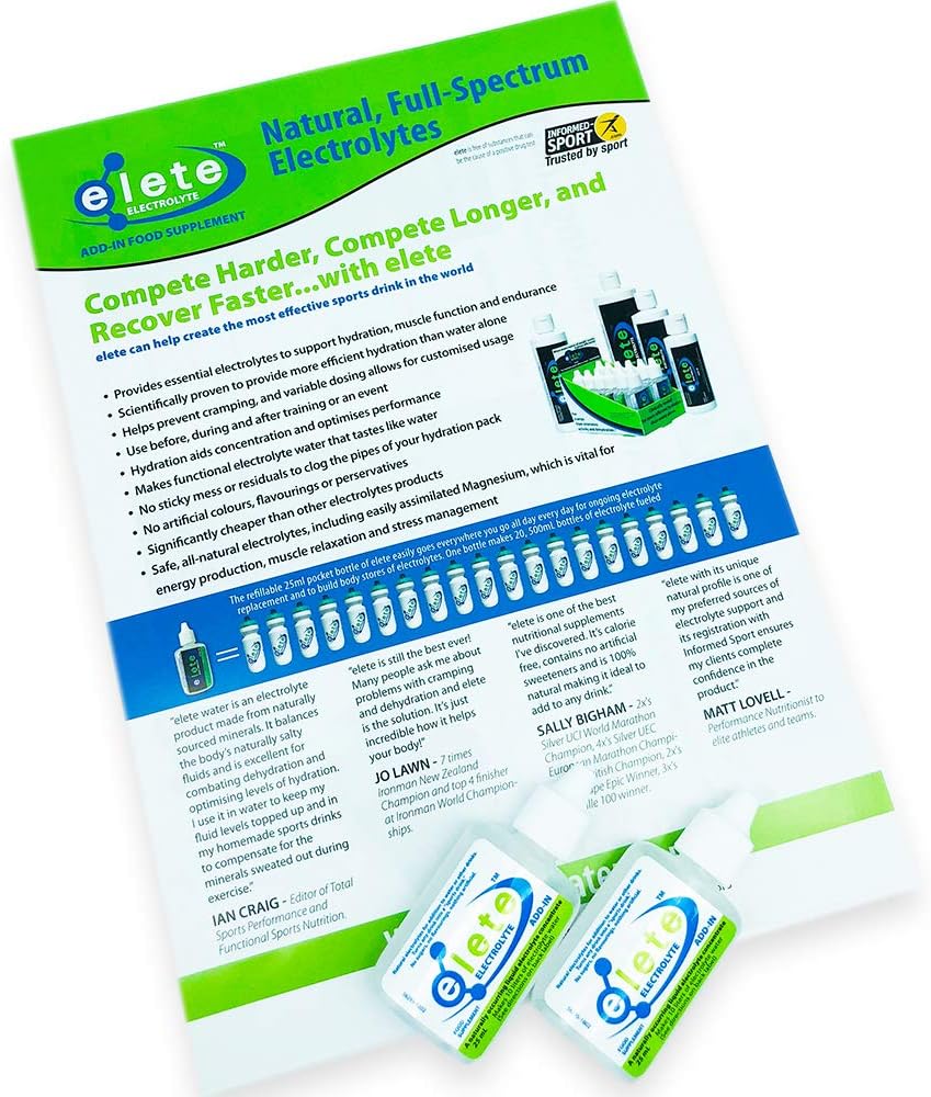 إيليت إلكتروليت 25 مل + أقراص بانشامريت متعددة الفيتامينات