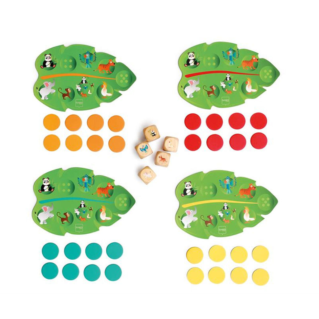 Jungle Yam Yahtzee Board Game