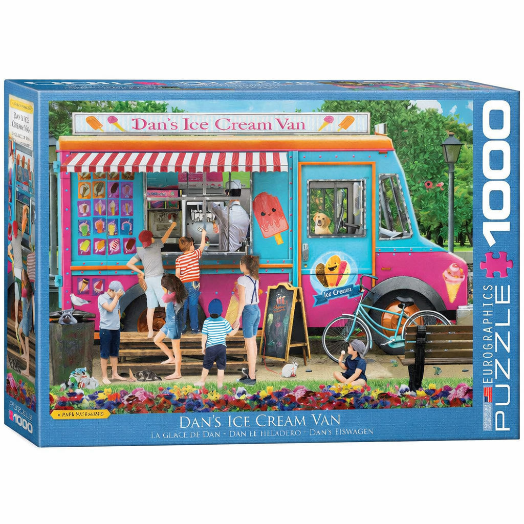 لعبة الألغاز المكونة من 1000 قطعة من Dans Ice Cream Van