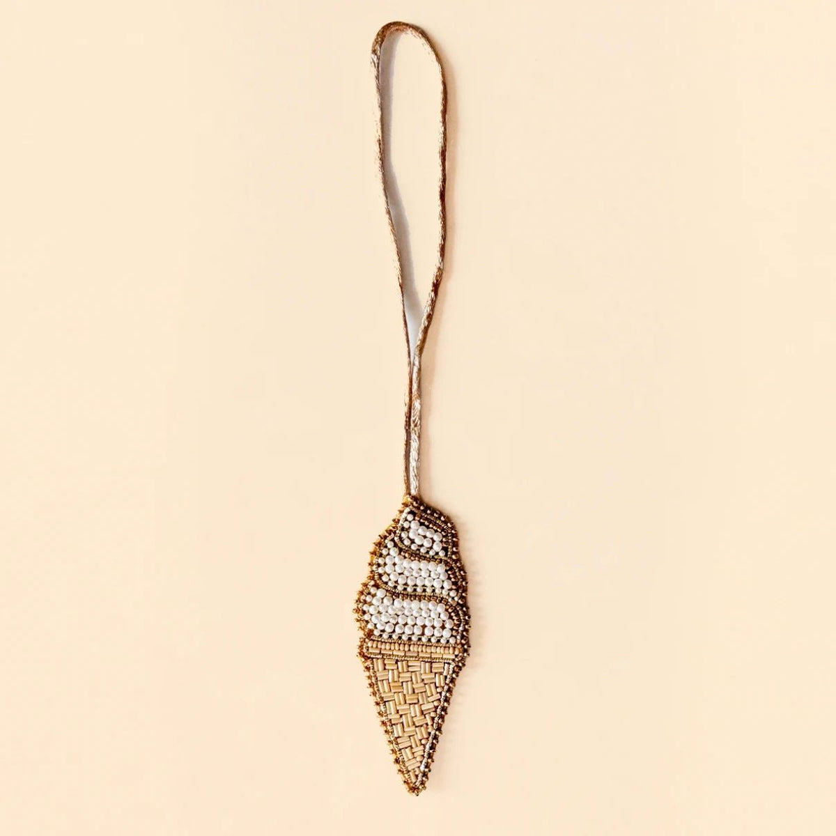 Ice cream Handmade Beaded Charm