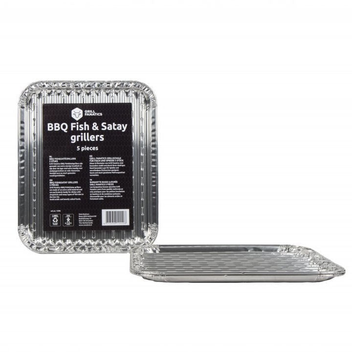 Grill Fanatics BBQ Fish & Satay Tray 5 Piece