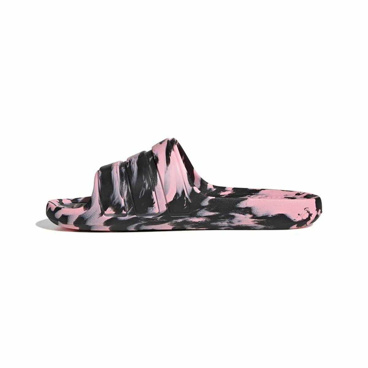 Men's Flip Flops Adidas Adilette Flow Black Pink