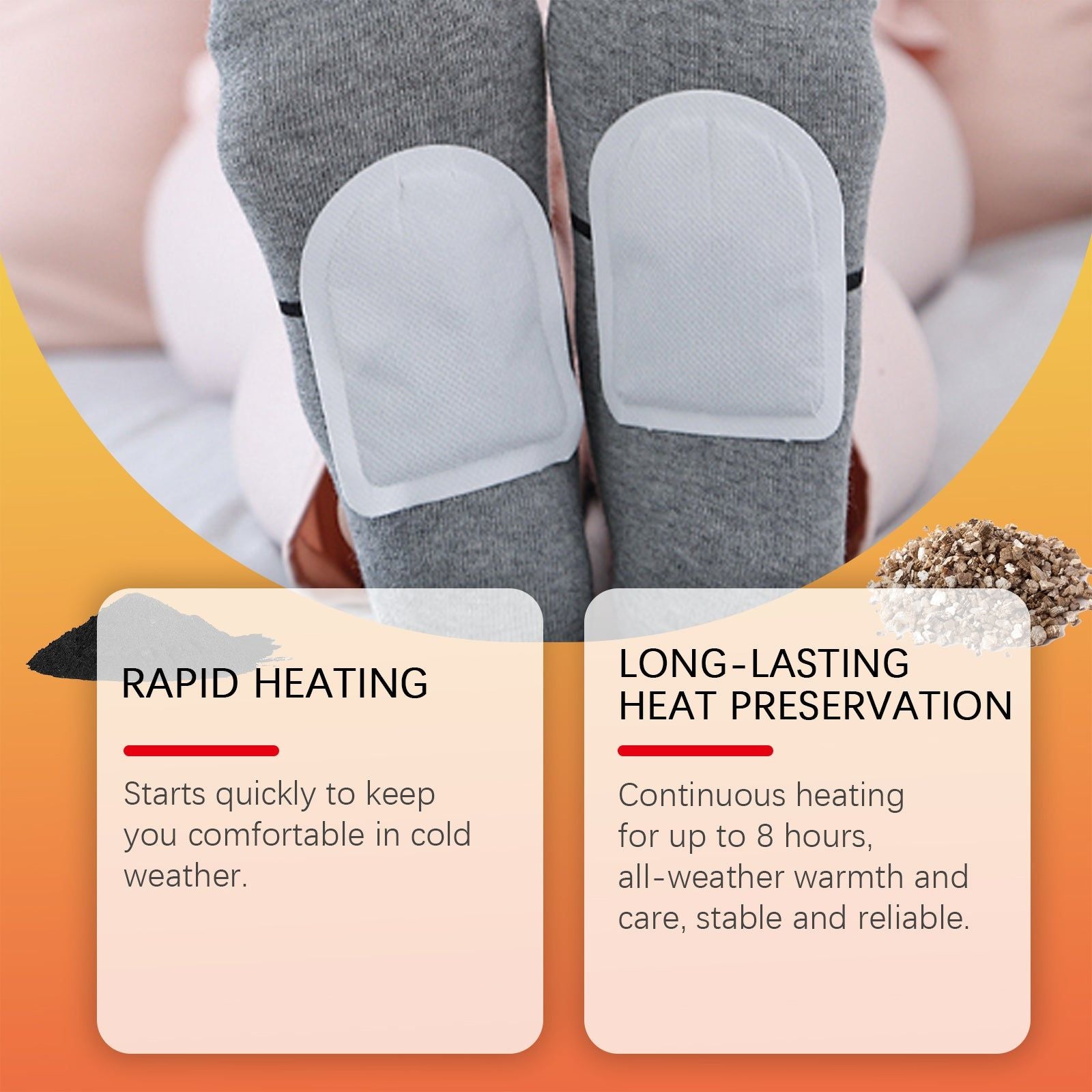 Stay Warm All Winter with Disposable Heated Foot Patches, Ultimate Foot Care Solution ,20pieces