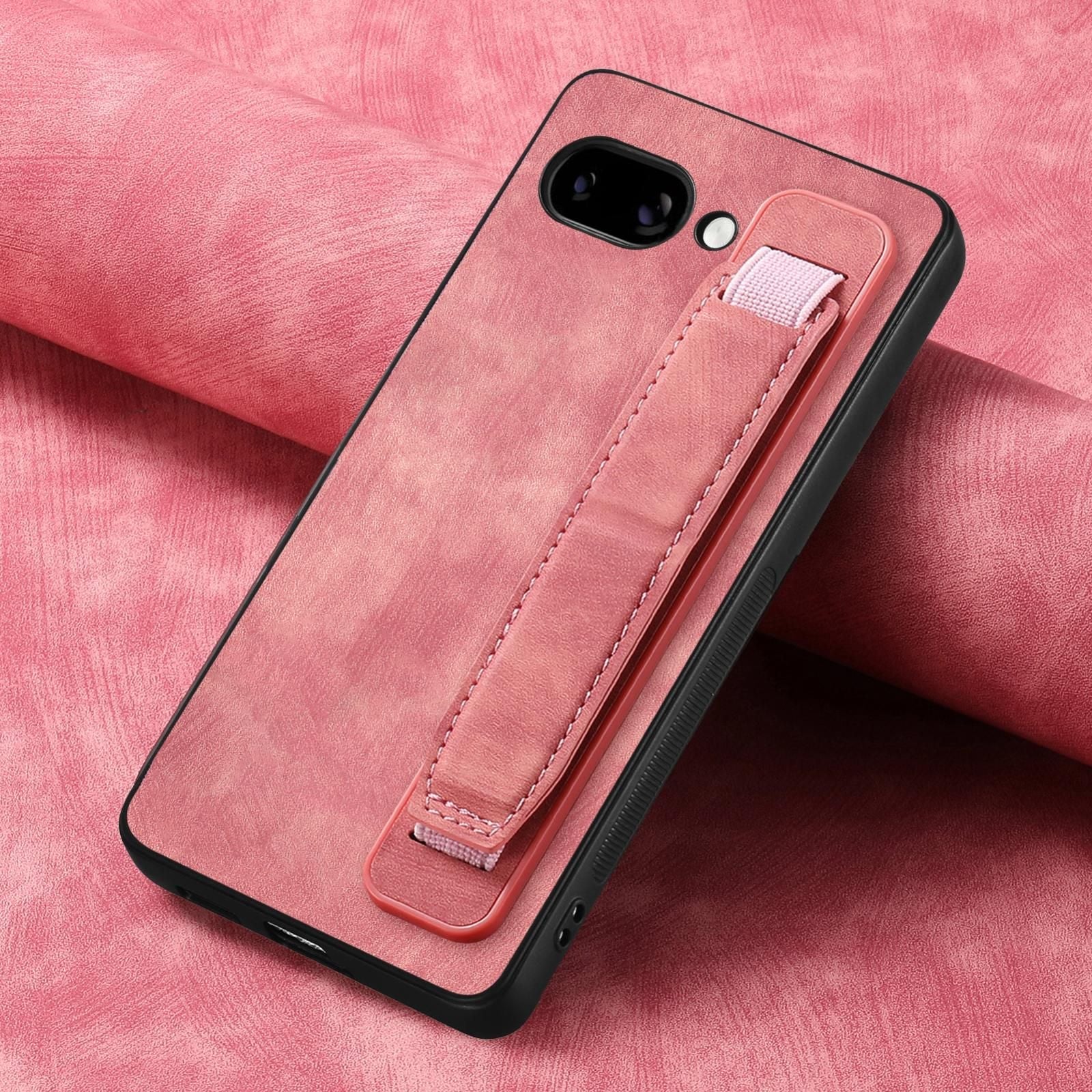 Retro Wristband Leather Case For Google Pixel 9a