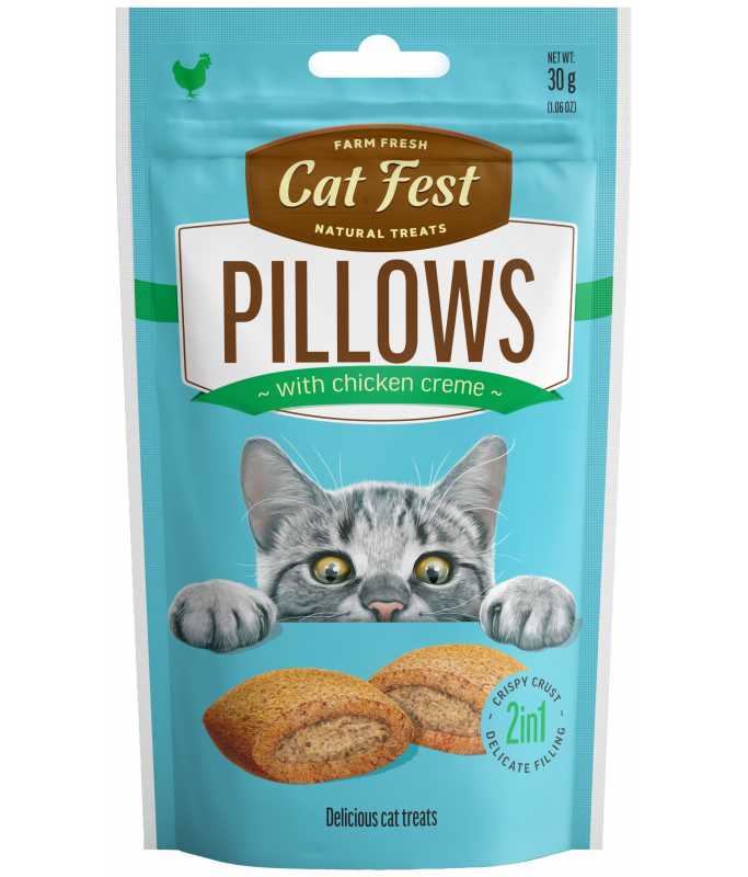 Cat Fest Pillows With Cream - 30g