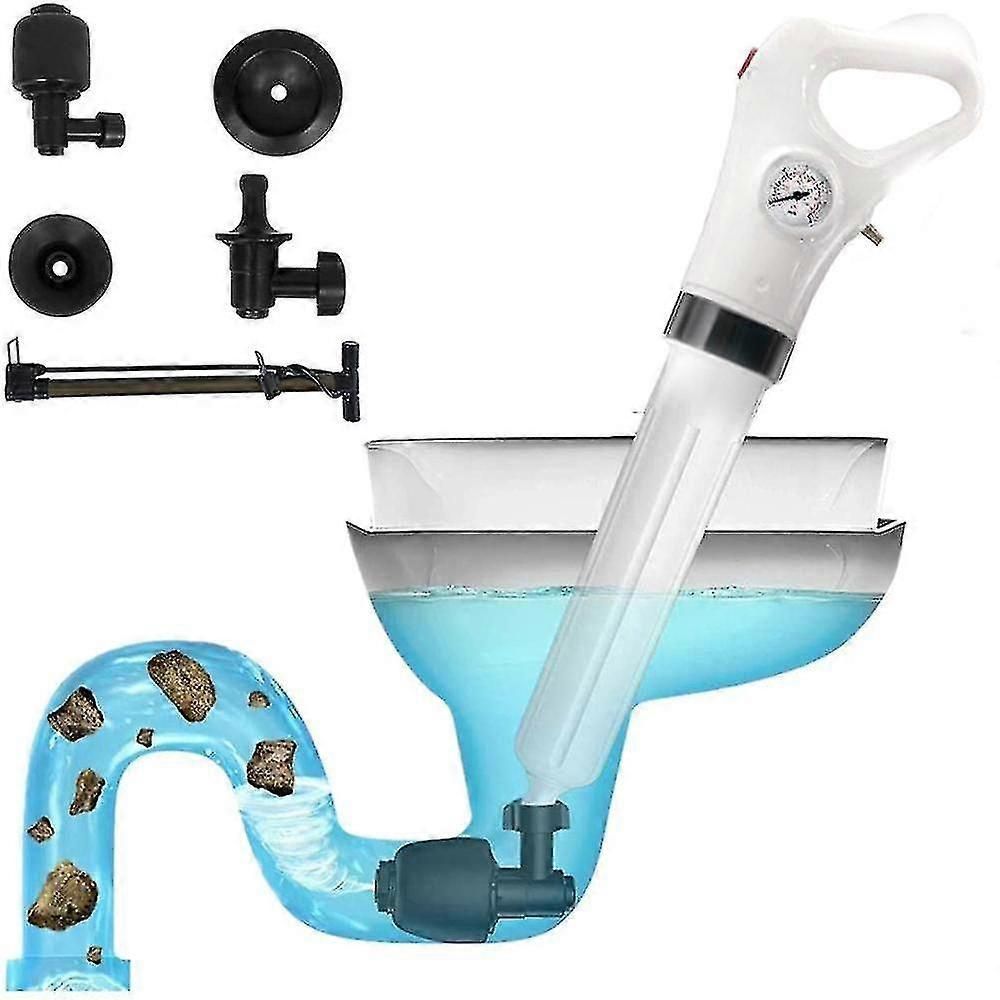 Toilet Plunger, Drain Cleaner Powerful Electric Air Drain Blaster High
