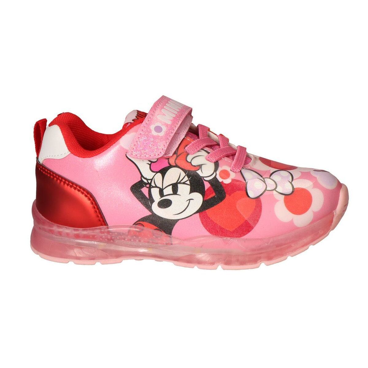LED Trainers Minnie Mouse Fuchsia