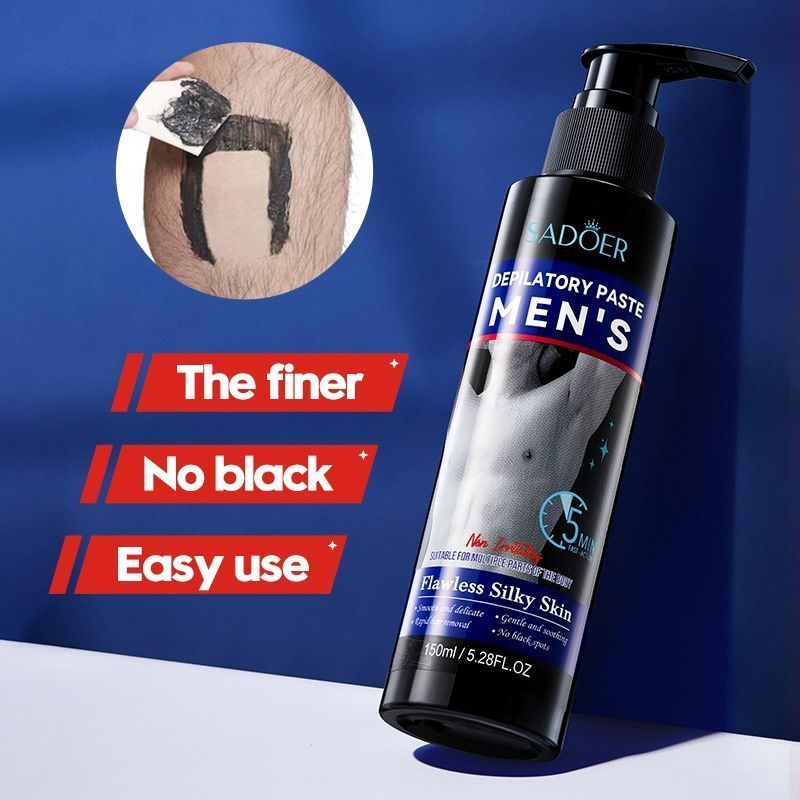 Men’s Hair Removal Cream, Full Body and Non-Irritating - 001-SD33543