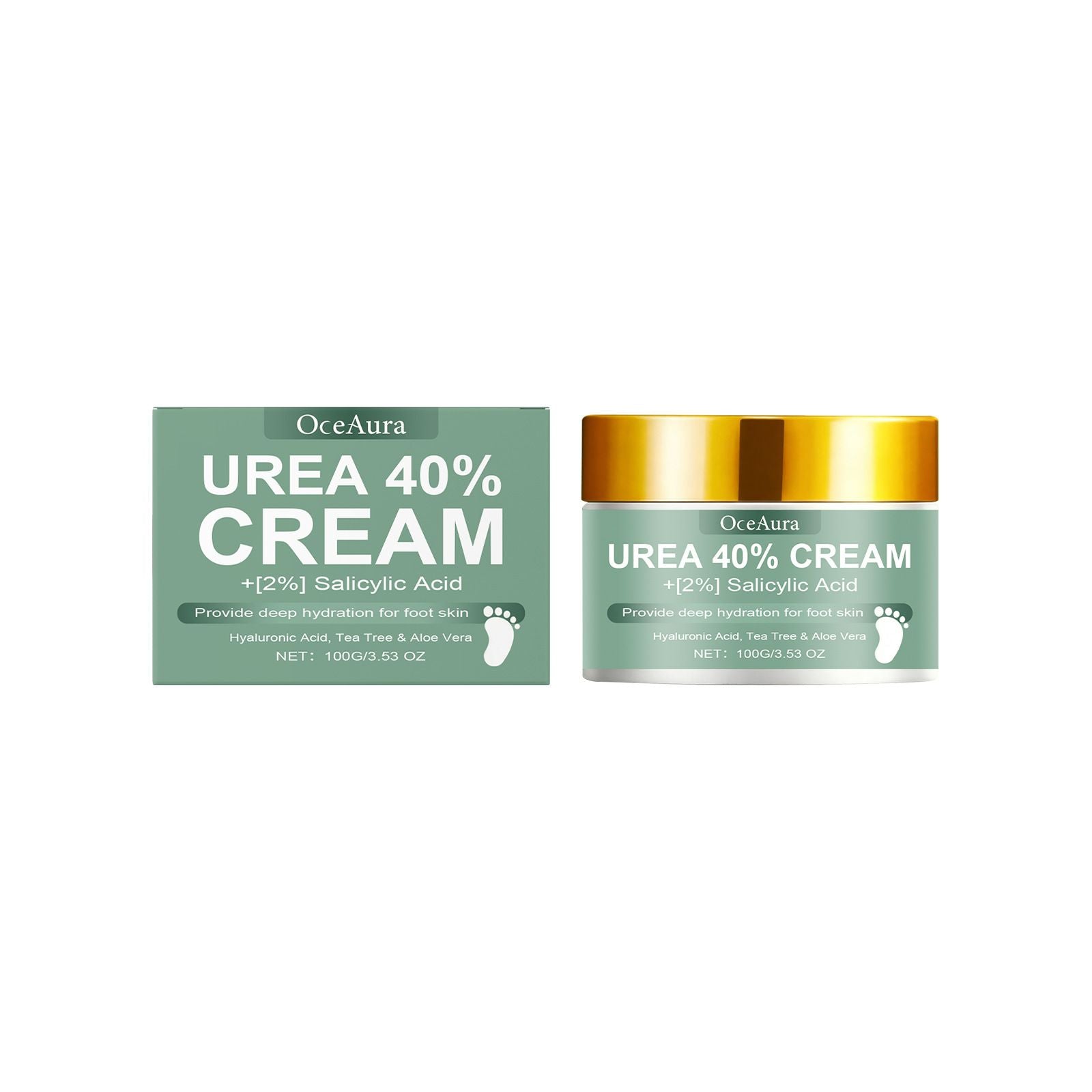Plant Extract Foot Cream Hydrating Repair for Dry Feet 100g