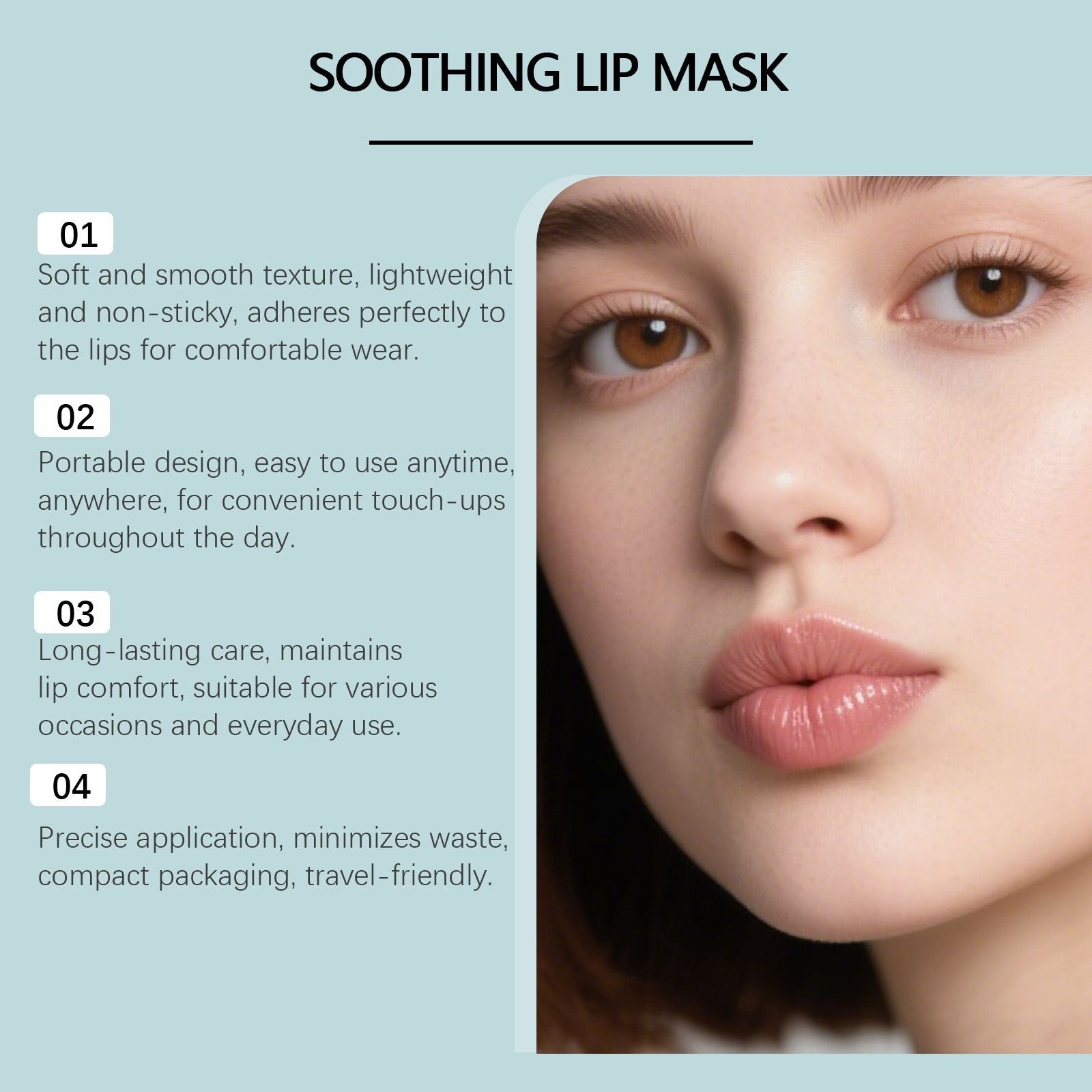 10g Hydrating Lip Mask with Nourishing and Overnight Care