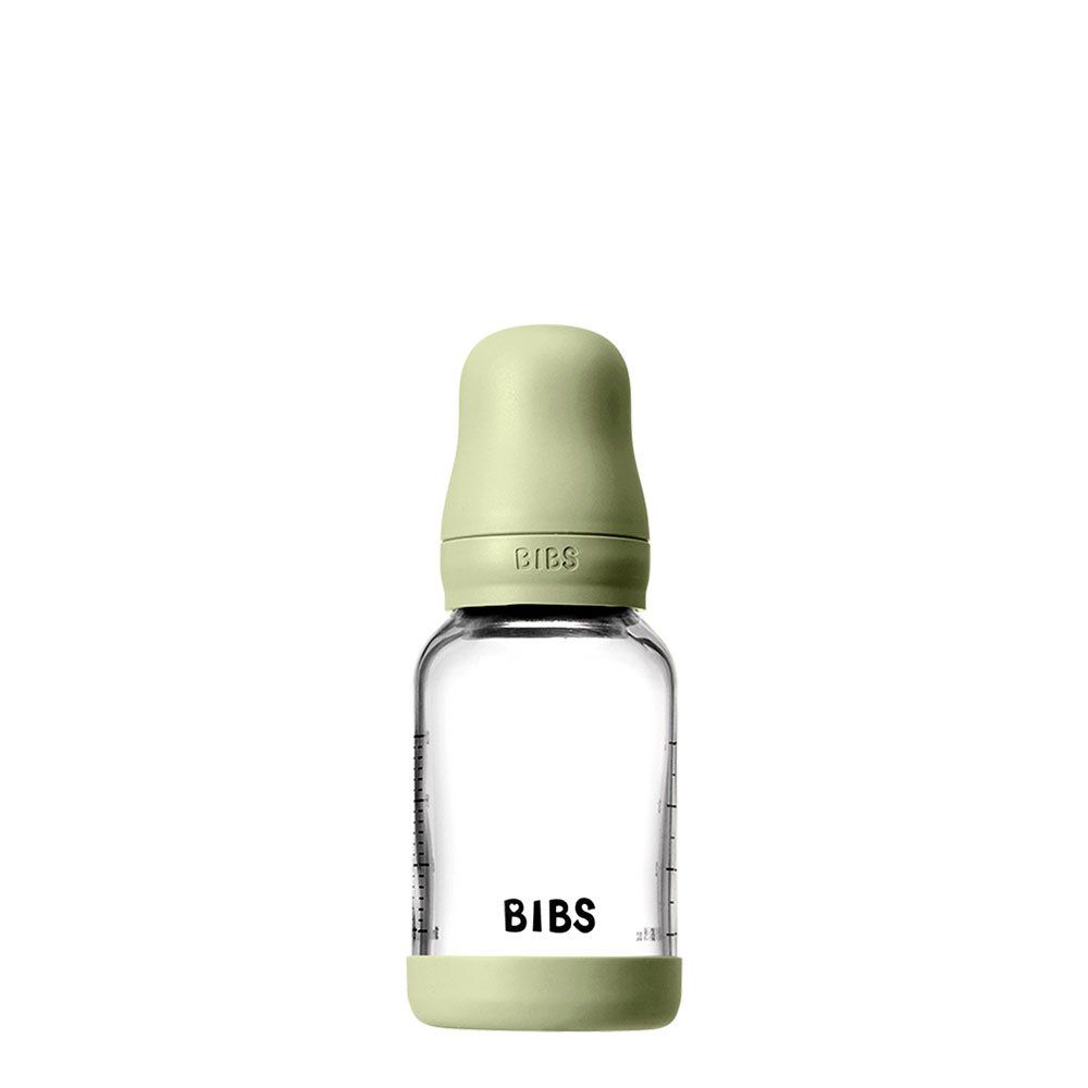 Bibs - Heat Resistant Designed With Anti-Colic Function Baby Glass Bottle Complete Set – 120ml