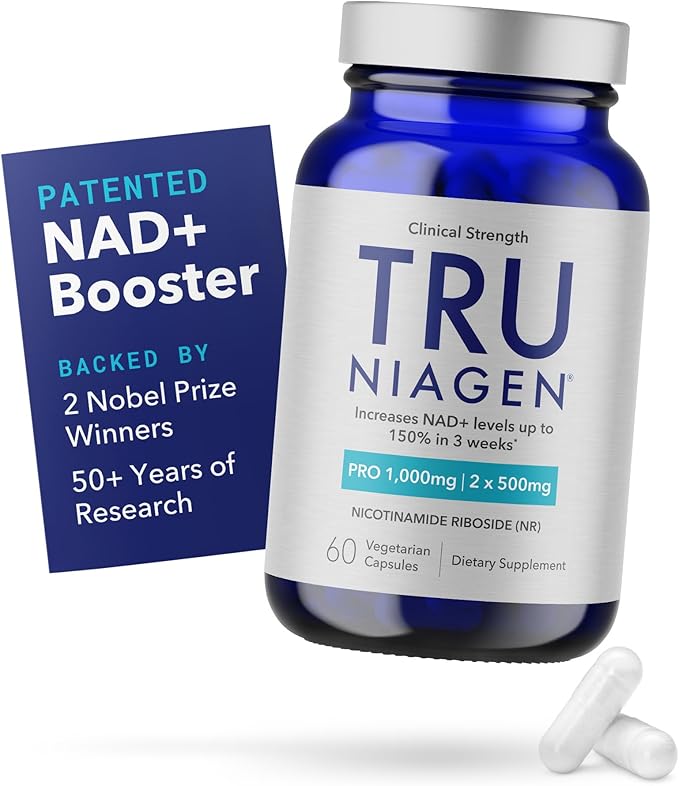 TRU NIAGEN PRO NAD+ Supplement for Anti Aging and Cell Regeneration, 1000 mg
