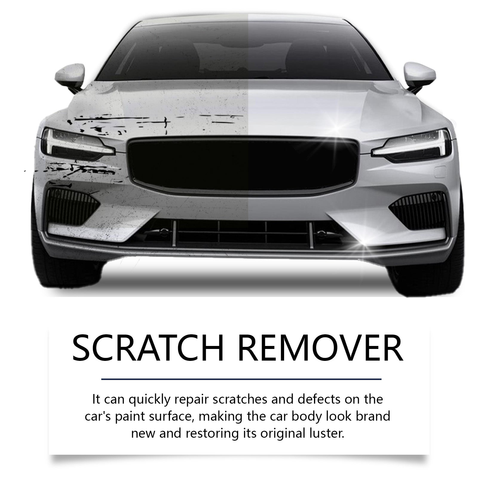 Car Scratch Repair Paste, Instant Scratch Fix, Car Paint Touch Up, Mirror Finish ,1set