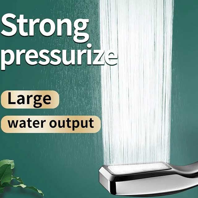 High Pressure Bathroom Shower Head for Powerful Water Output - Enhance Your Shower Experience