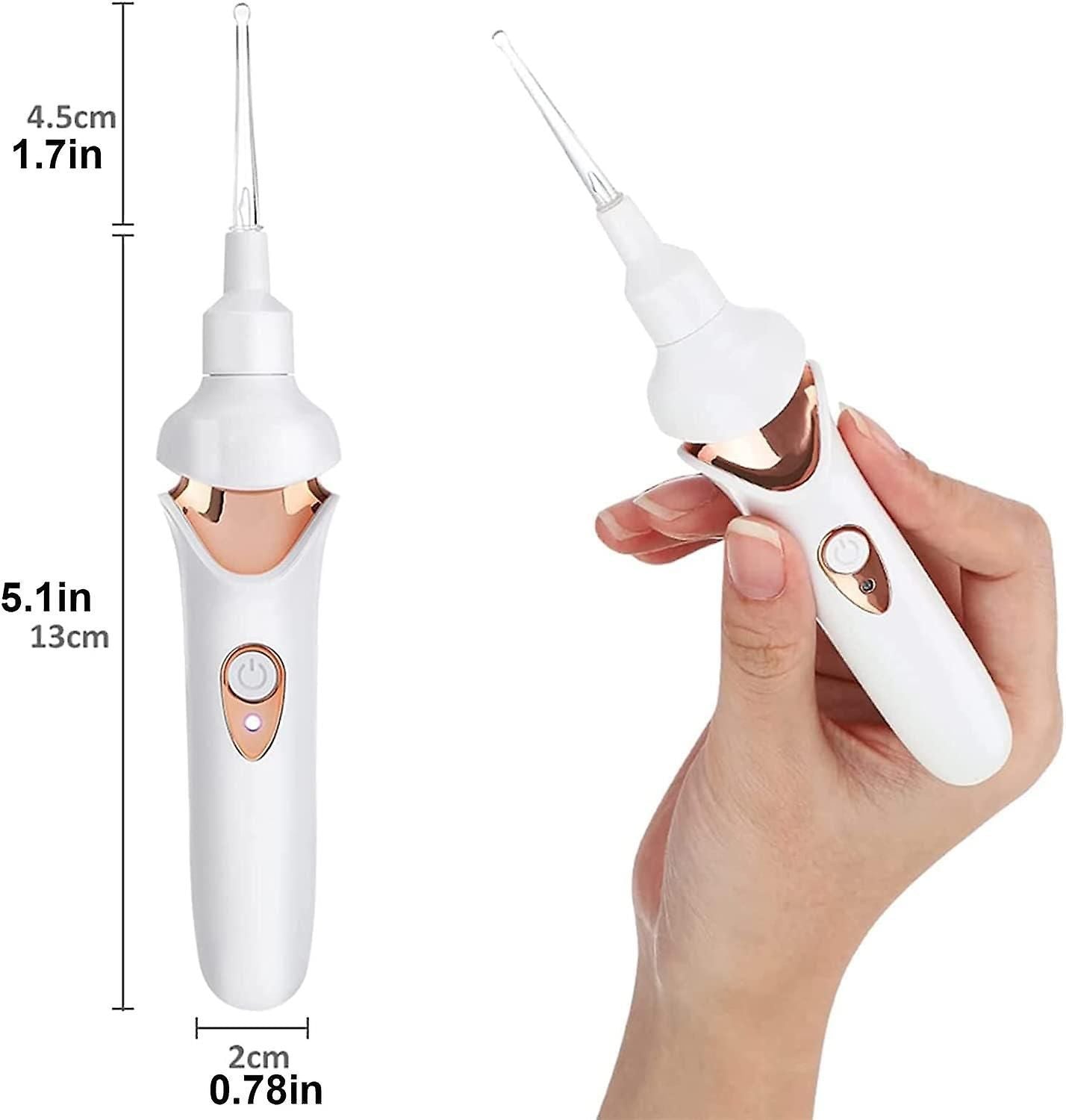 Electric Ear Cleaner Vacuum Earwax Removal Suction Cleaning Device