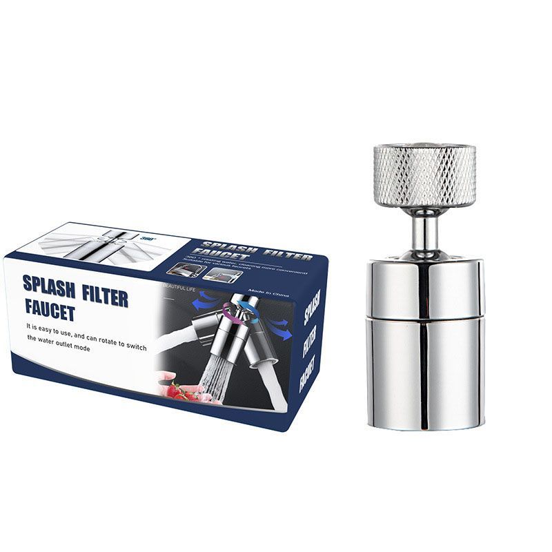 Kitchen Sink Faucet Splash Filter Rotary Booster Splash proof Faucet