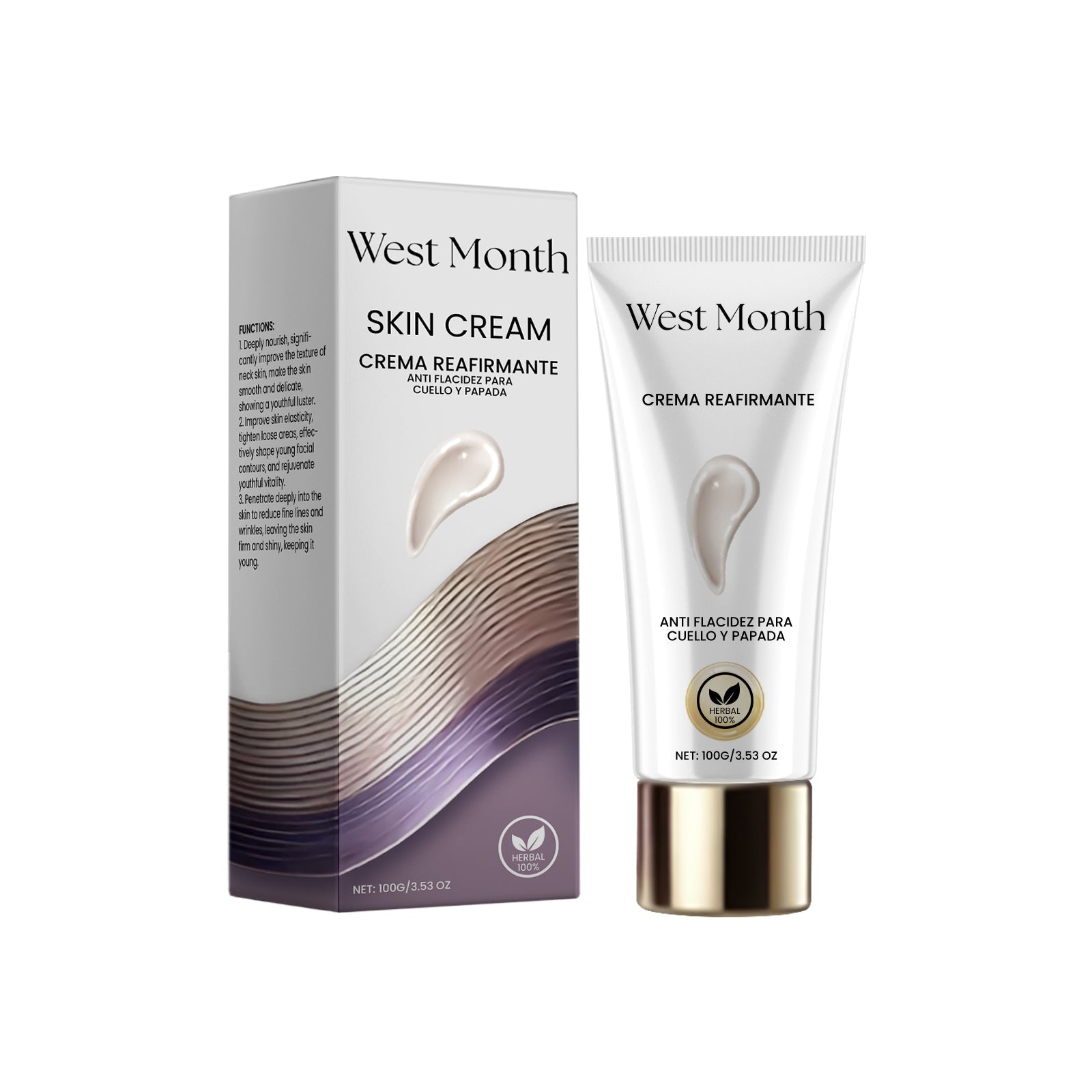 Body Care Cream, Moisturizing, Brightening, Anti-Aging, Hydrating, Skin Glow ,100g