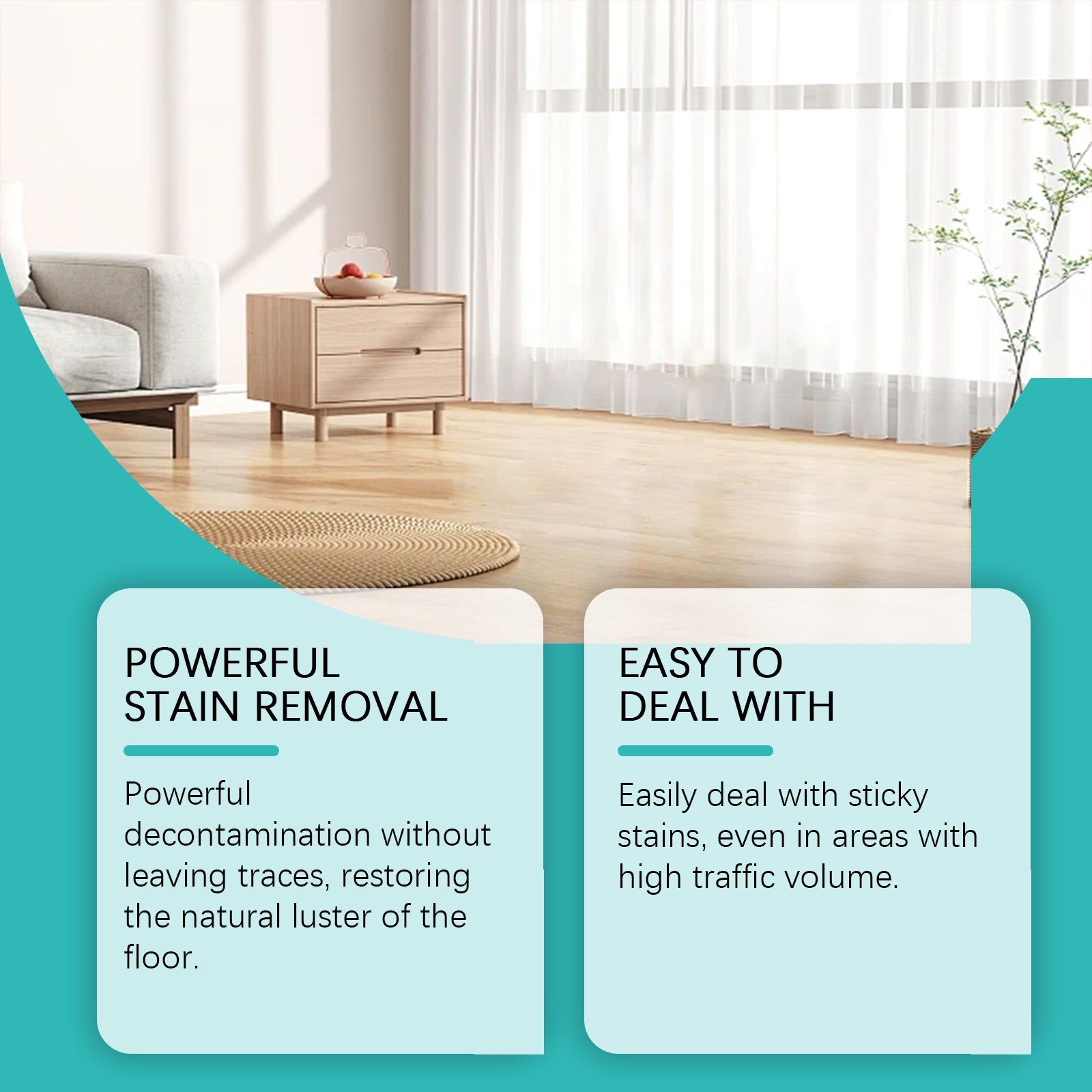 Best Floor Tile Cleaner for Sparkling, Deep Cleaning, Multi-Surface, Eco-Friendly ,100ml