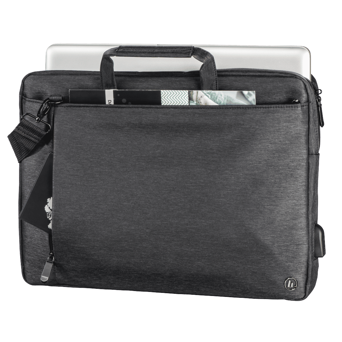 HAMA 101867 "Manchester" Notebook Bag, up to 34 cm (13.3"), black
