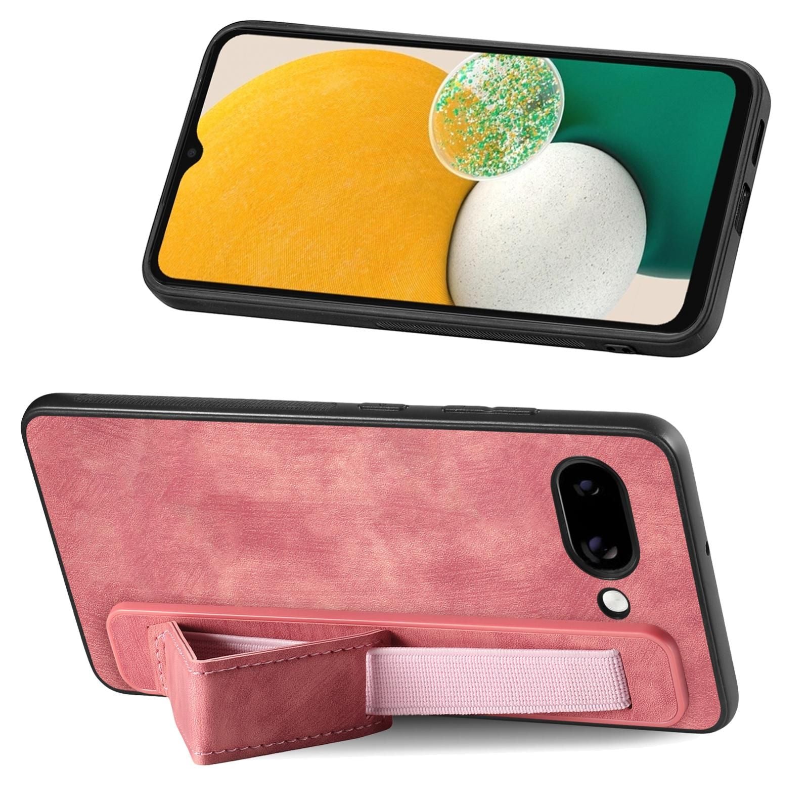 Retro Wristband Leather Case For Google Pixel 9a
