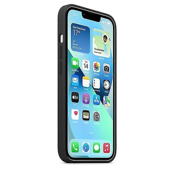 For iPhone 13 - Silicone Case with MagSafe, Protective and Stylish Phone Cover
