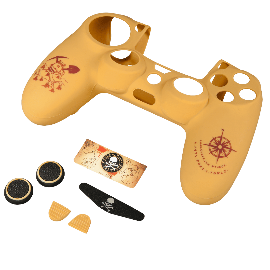 Hama 115448 "Adventure" 7in1 Accessory Pack for PS4/SLIM/PRO Dualshock 4 controller