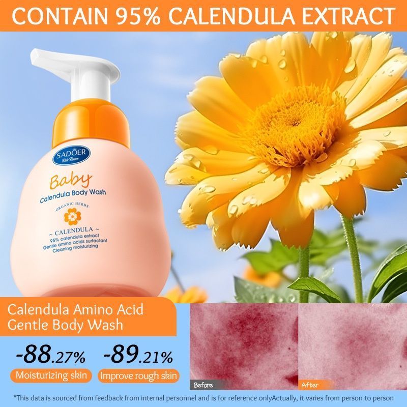Calendula Children’s Shower Gel, Non-Irritating - 001-SD36308