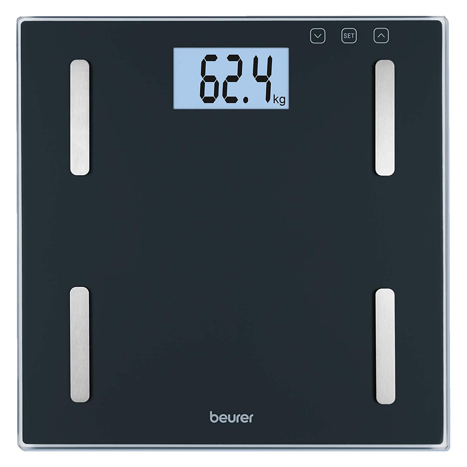 Beurer BF 180 Diagnostic Body Fat Scale with BMI Calculator and Large LCD Display