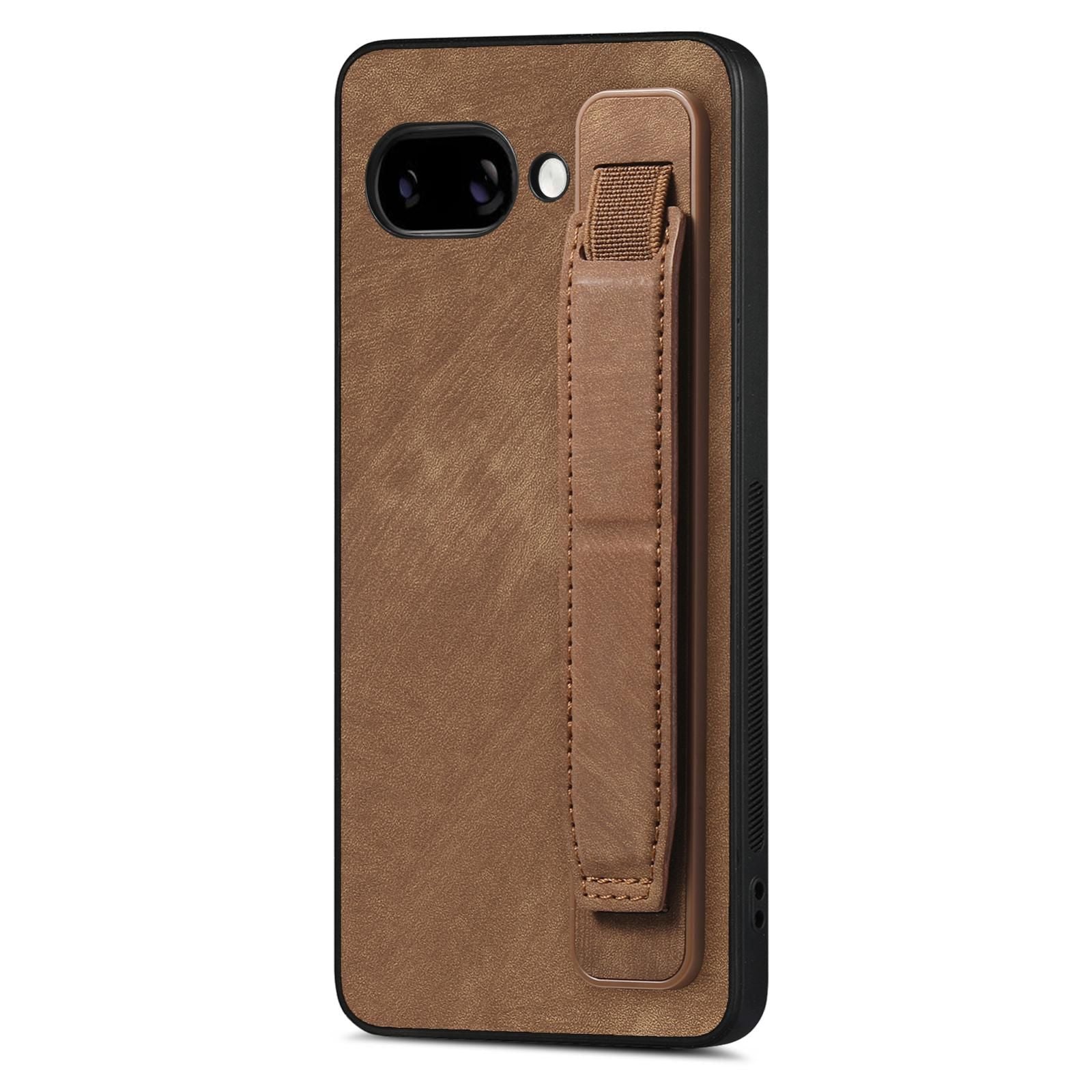Retro Wristband Leather Case For Google Pixel 9a
