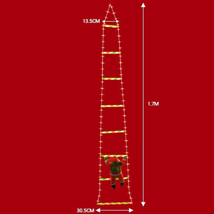 LED Christmas Lights Outdoor Christmas Decorations Ladder Lights