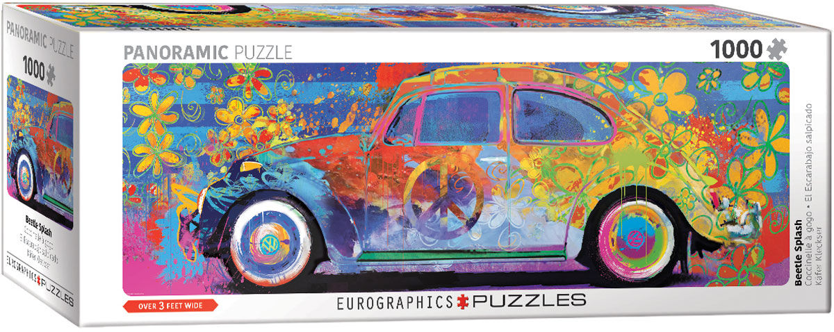Beetle Splash Panorama 1000 Piece Puzzle
