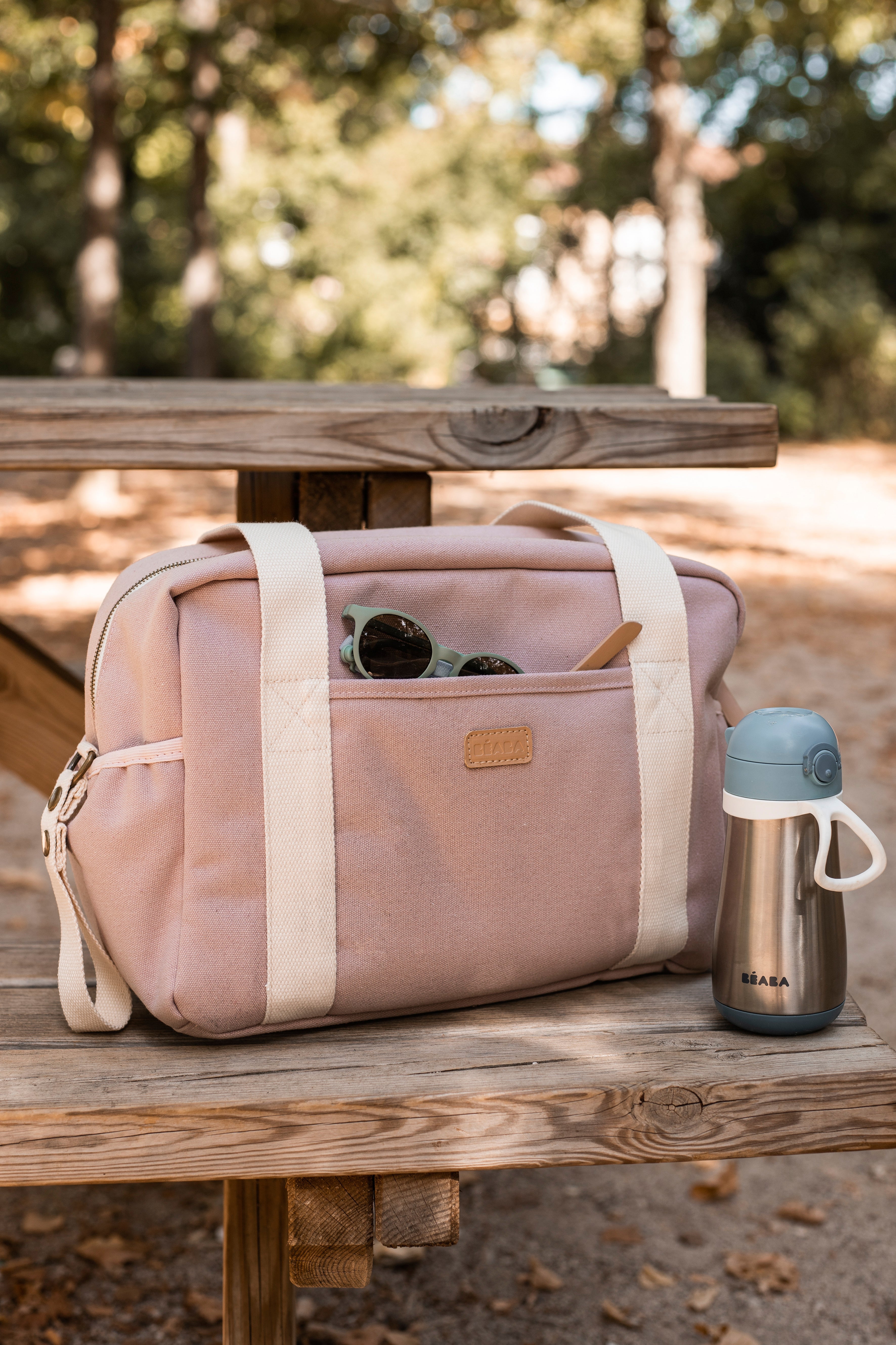 BÉABA Paris Changing Bag — Dusty Pink