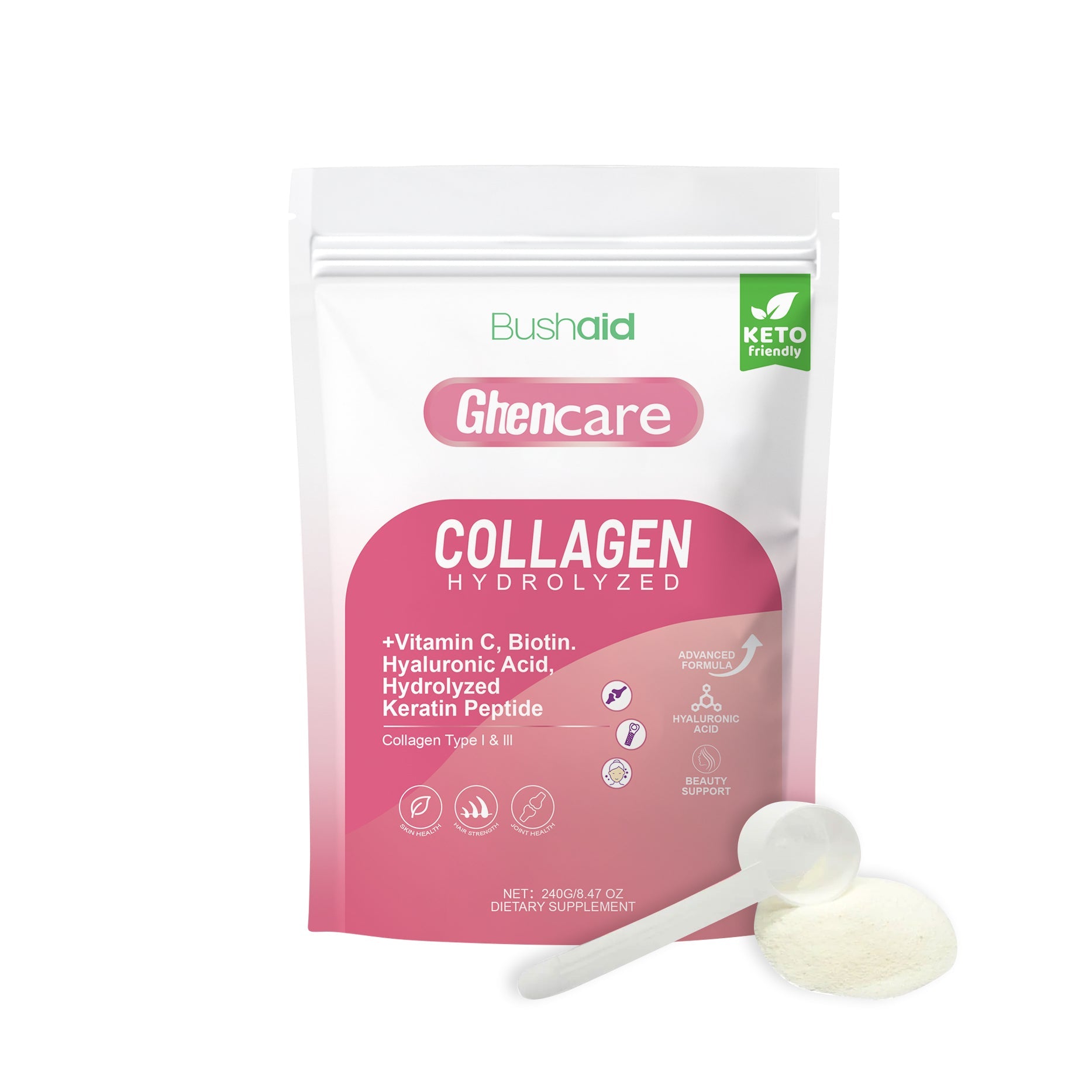 Boost Your Skin & Hair with Collagen Powder, Oregano & Black Cumin, Body Care ,240g