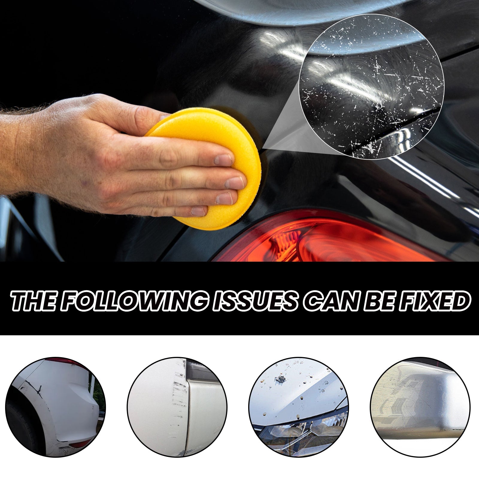 Car Scratch Repair Kit, Refurbishment and Maintenance, Easy Auto Paint Touch Up ,1set