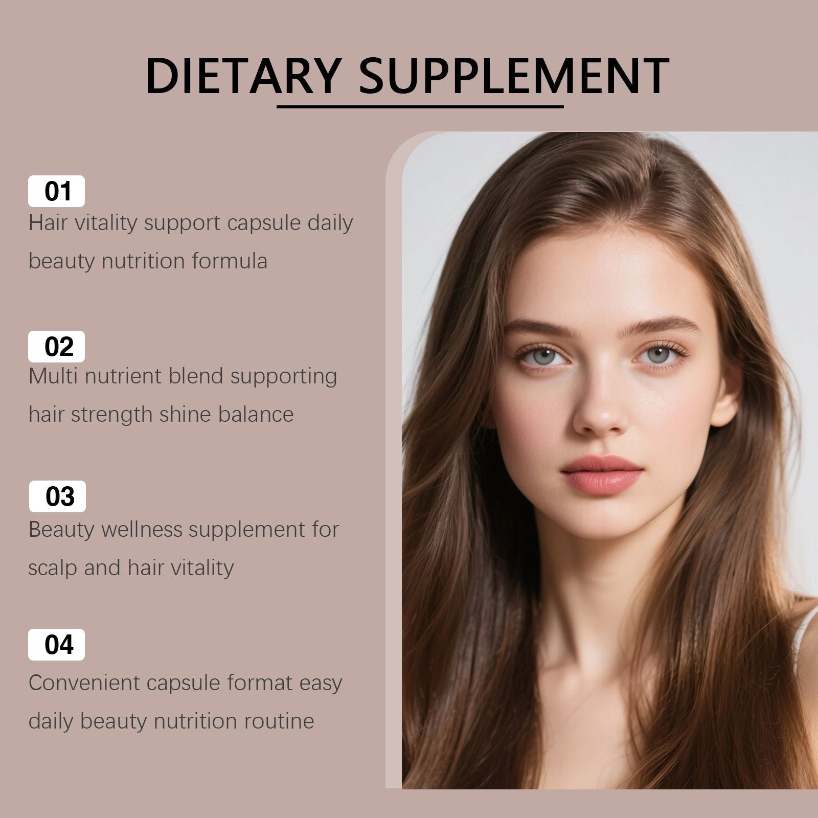 Bushaid Ferra Vital Ferritin Complex Capsules, Daily Dietary Supplement for Women, 60 Capsules