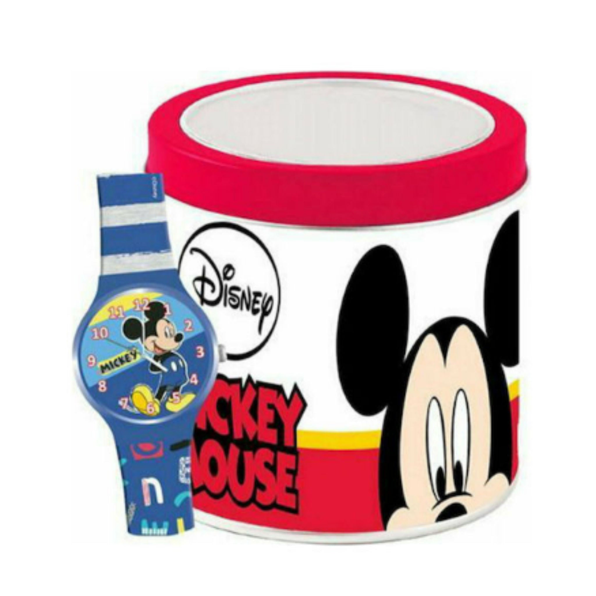562386 - WALT DISNEY KID WATCH Mod. MICKEY MOUSE - Tin Box