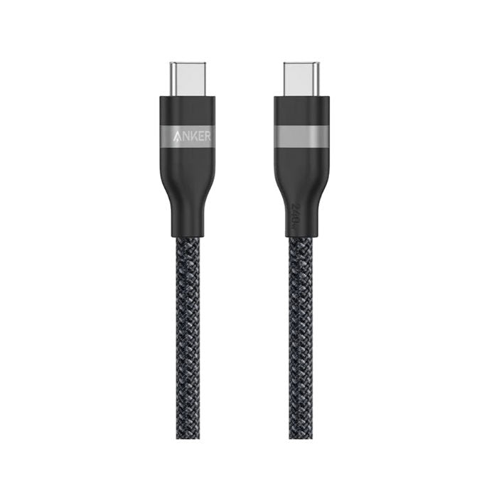 Anker Usb-C To Usb-C Cable 3Ft 240W Braided