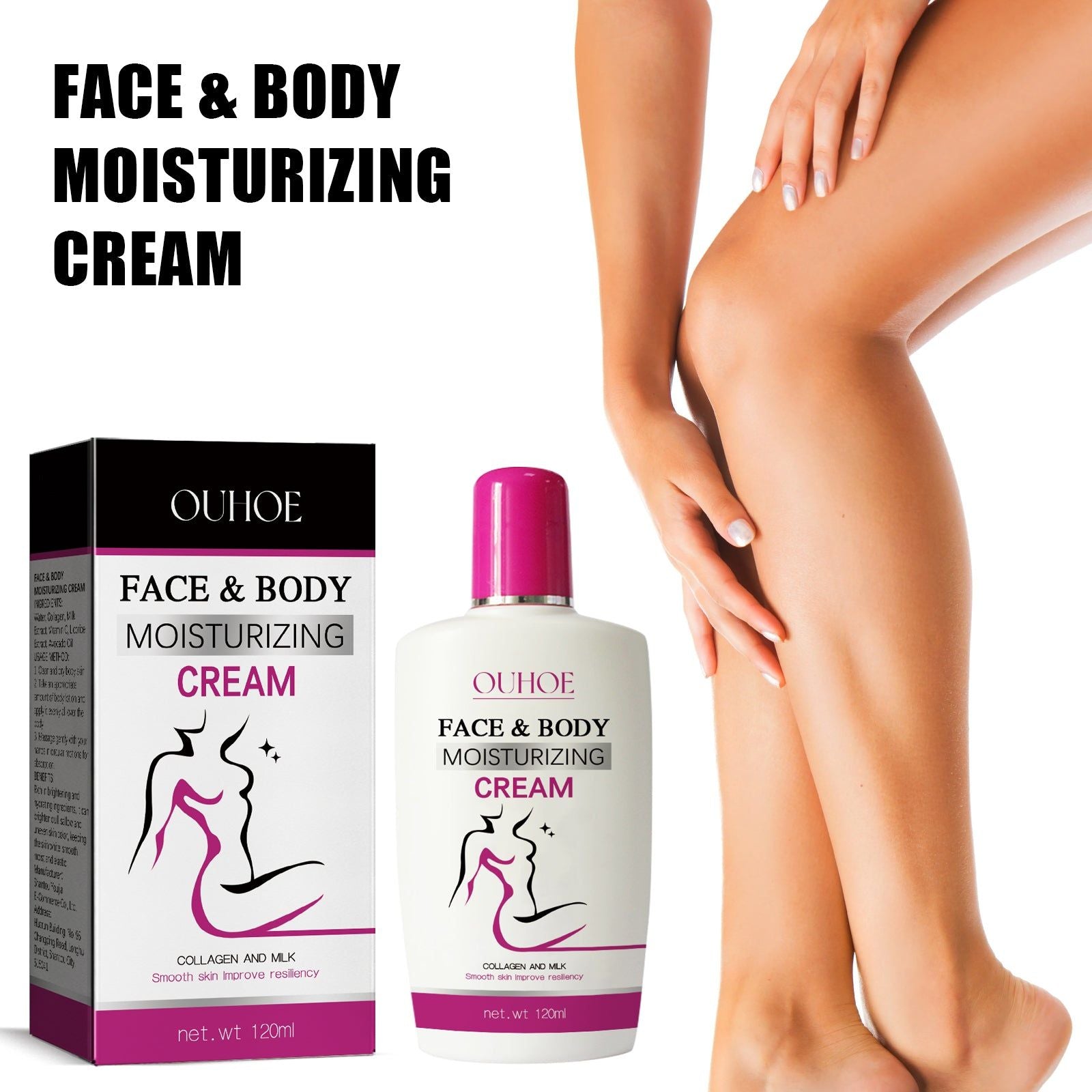 Brightening and Rejuvenating Body Lotion for Darker Areas, Moisturizes and Repairs Skin ,120ml