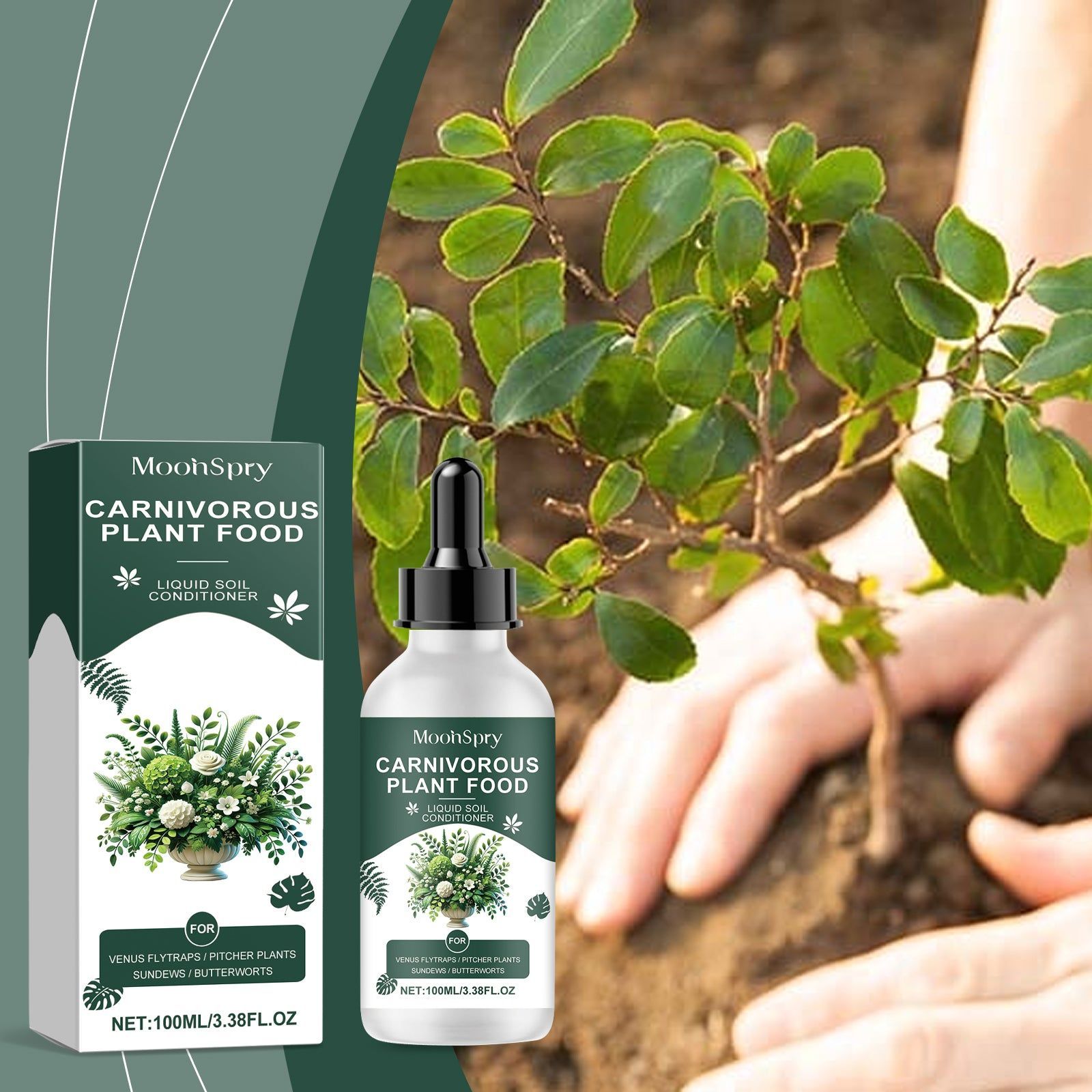 Boost Plant Nutrition, Tropical Growth Supplement Drops, Improve Soil Health ,100ml