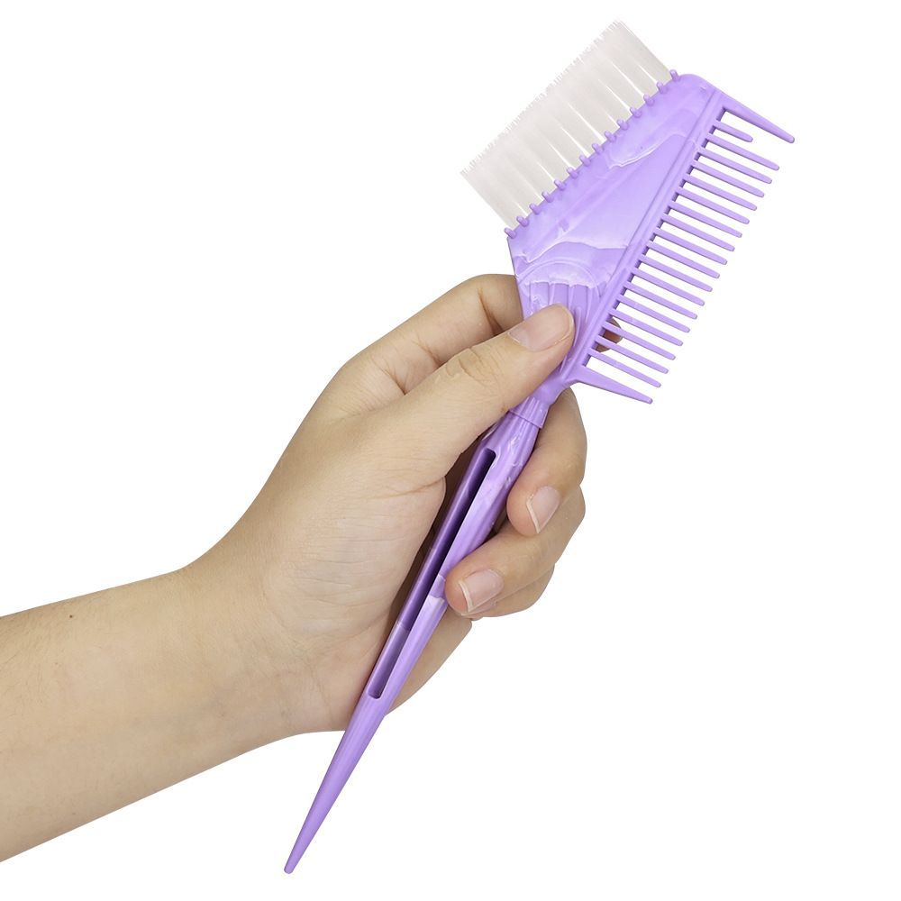 4Pcs Professional Hair Dye Kit with Mixing Bowl & Brush