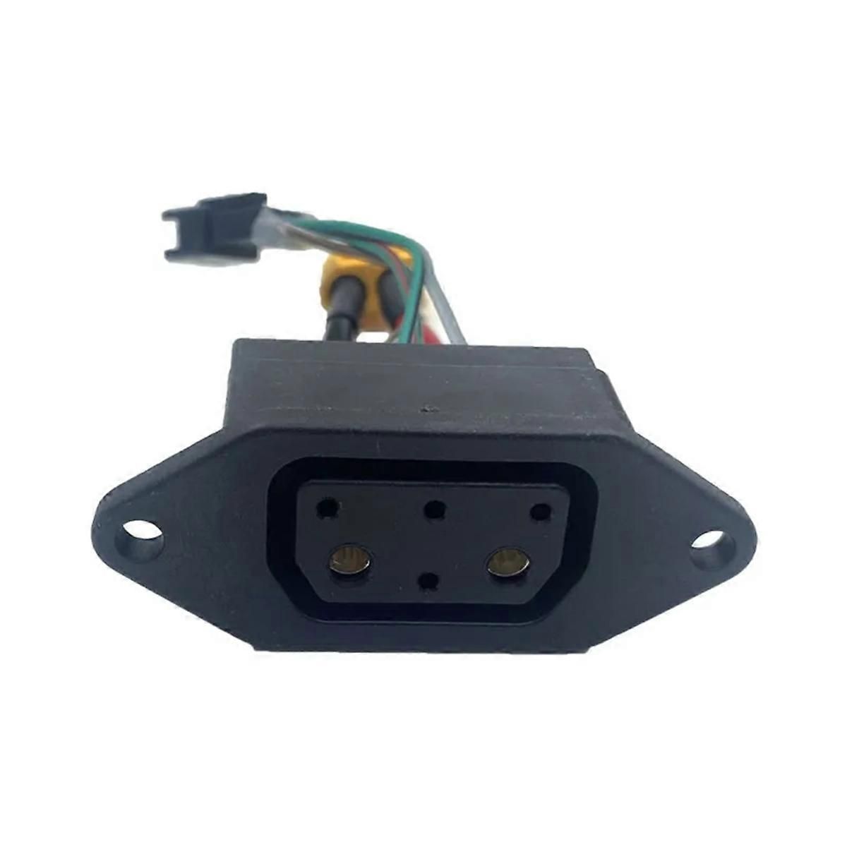 For Super Soco Lithium Battery Charger Socket Line Square Needle