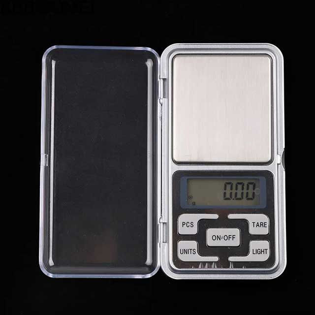 Mini Digital Pocket Scale with LCD Display - Precise Gram Weight Measurement for Jewelry, Food & Small Items