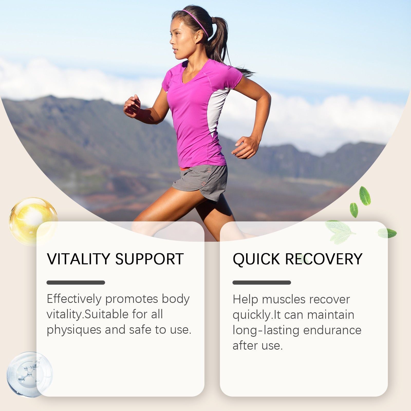 Boost Your Body Care, Natural Herbal Supplement for Endurance and Recovery ,30ml