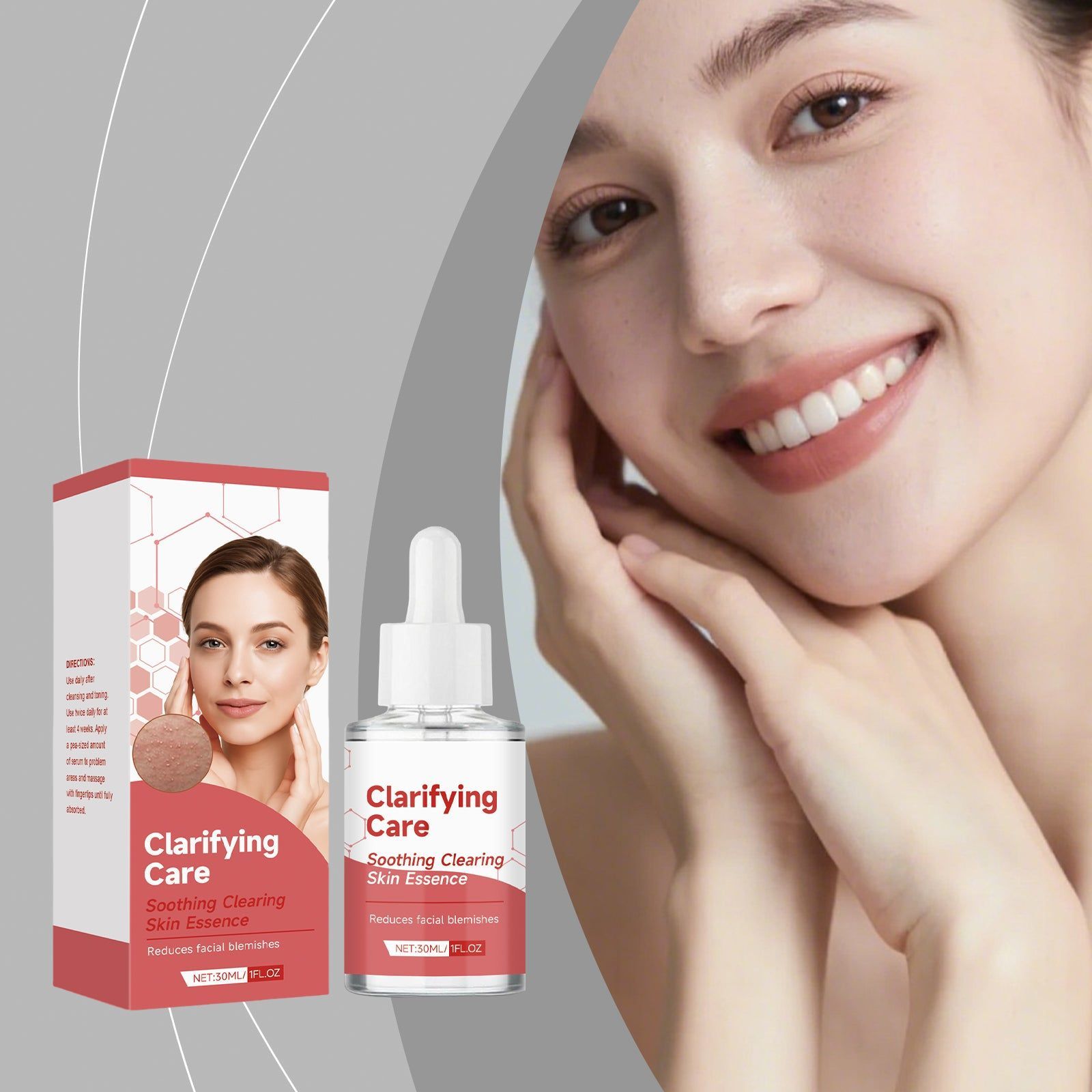 Acne Care Essence, Clear Skin, Hydrating, Tea Tree Oil, Blemish Treatment, Fast Results ,30ml
