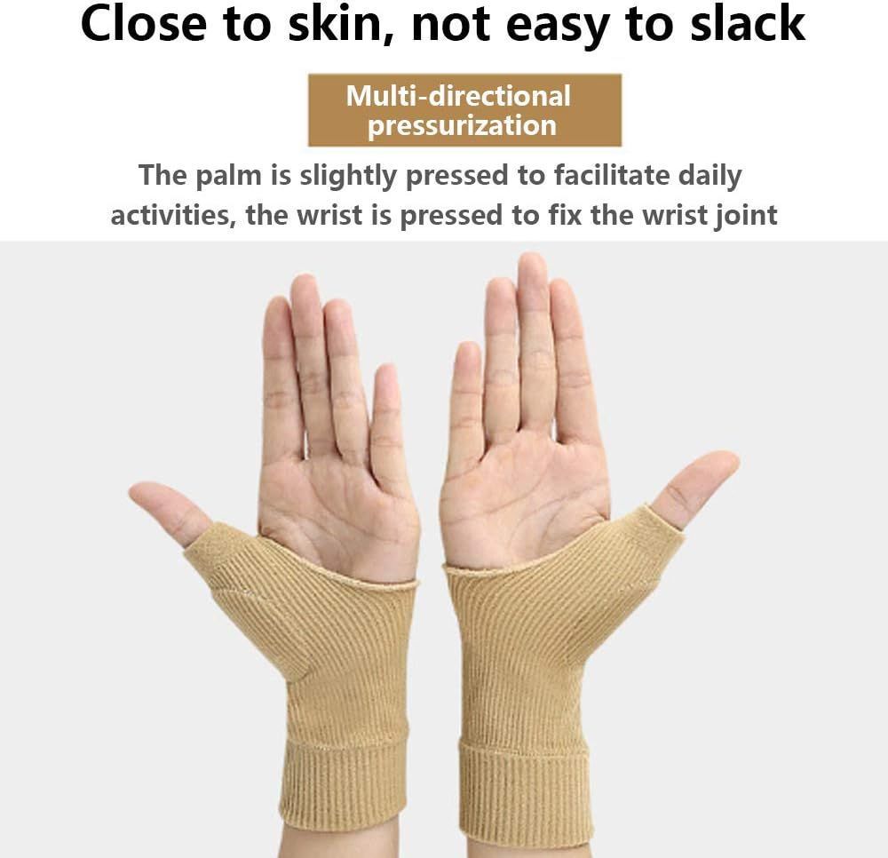 Compression Wrist Sleeve Wrist Protector Exercise Pressure Gloves for Arthritis Wrist pain