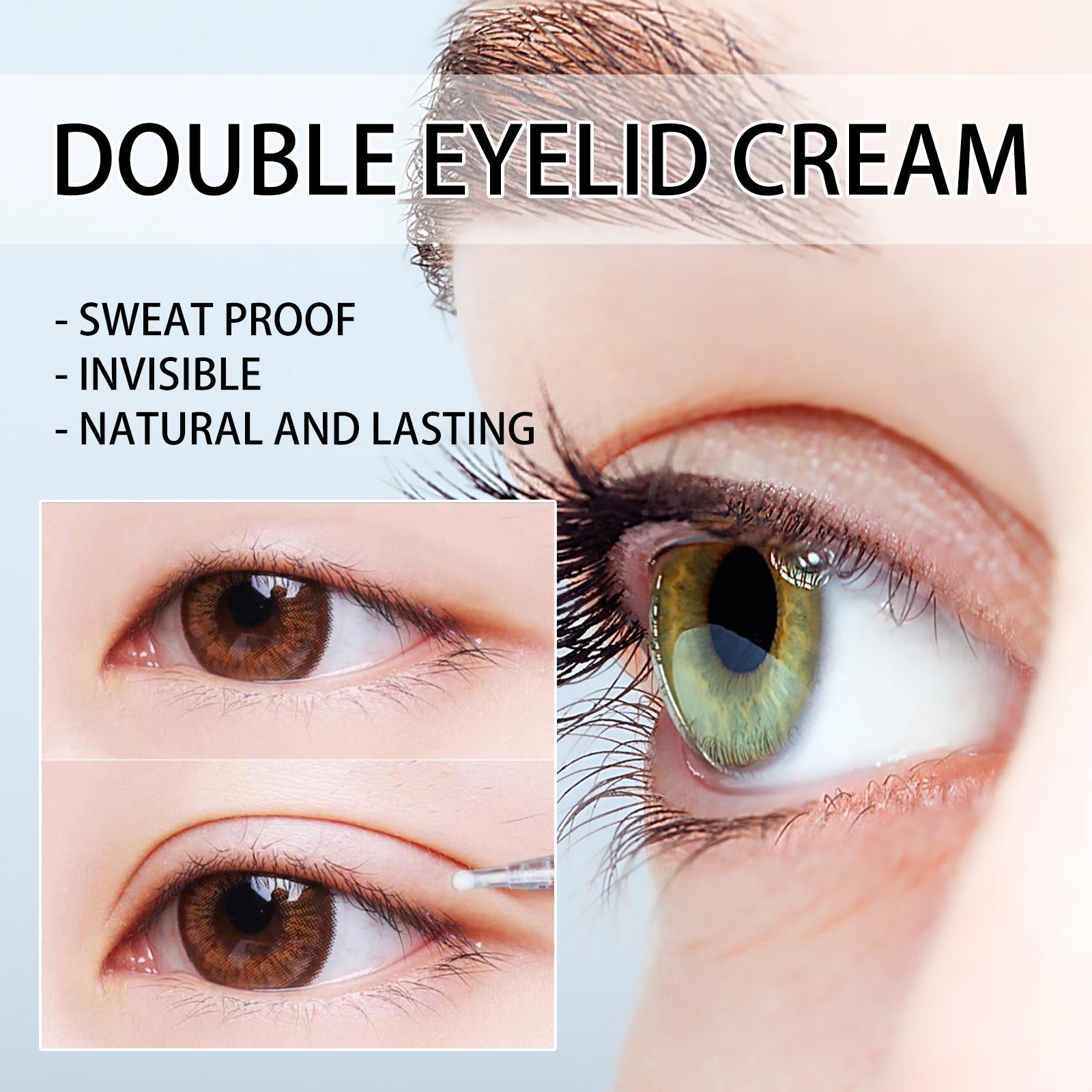 Adjust Eye Shape Double Eyelid Cream, Waterproof, Long Lasting, Natural, Quick Dry ,5ml